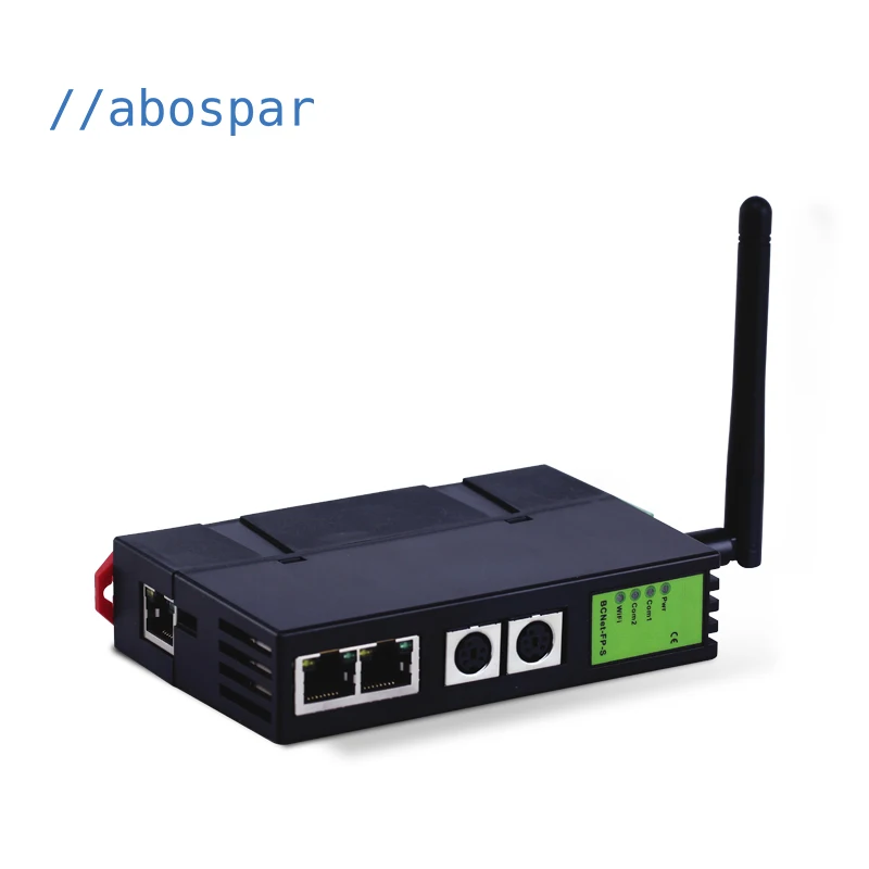 BCNet-FP-S Industrial PLC Gateway RS232 PLC Converter Wifi Ethernet Modbus Tcp RTU DTU PLC Serial Server