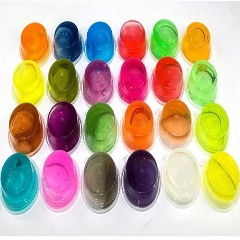 Hot Selling 12 Colors Slime Making Kit Set Crystal Mud Diy Slime Kit For Children Kids