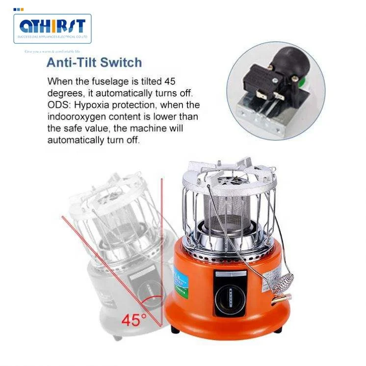 Portable Propane Heater Infrared Gas Heaters Gas Room Heater with Castors