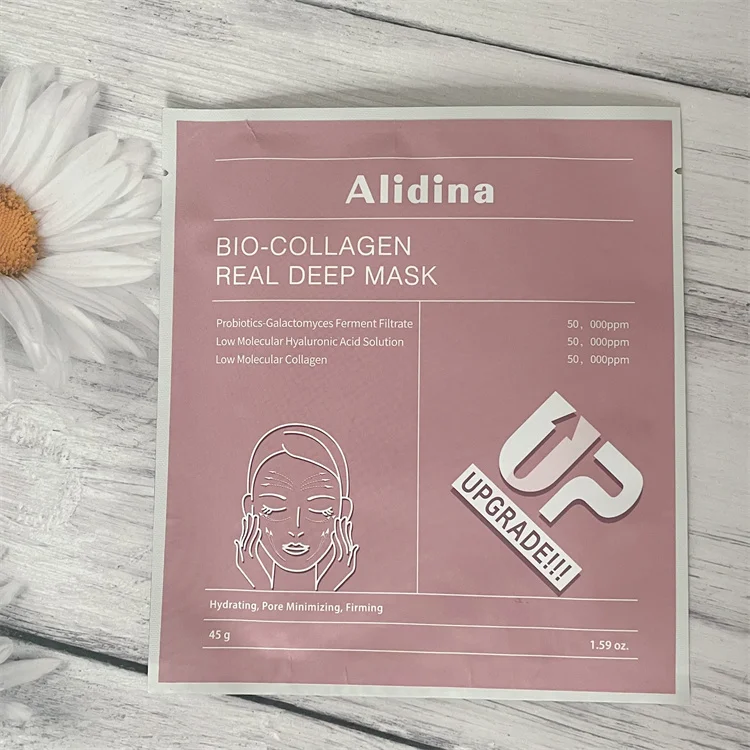 Upgraded Bio Collagen Beauty Whole Night Long Lasting Collagen Mask Anti Wrinkles Mask Deep Real Deep Soluble Collagen Mask