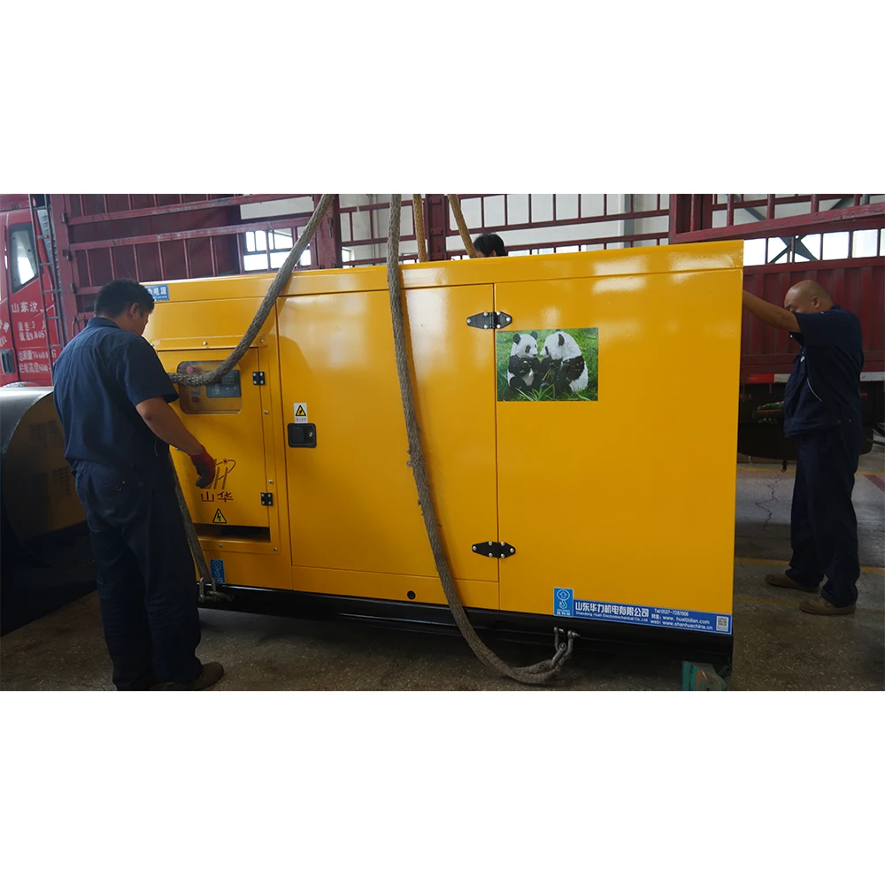 Customized 300kW 400kW 500kW Silent Diesel Genset With Stamford Alternator Brushless With AMF Controller