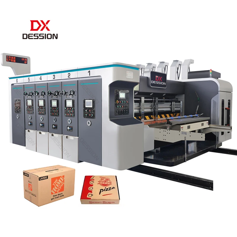 2 color flexographic printing machine cardboard flexo ink printer