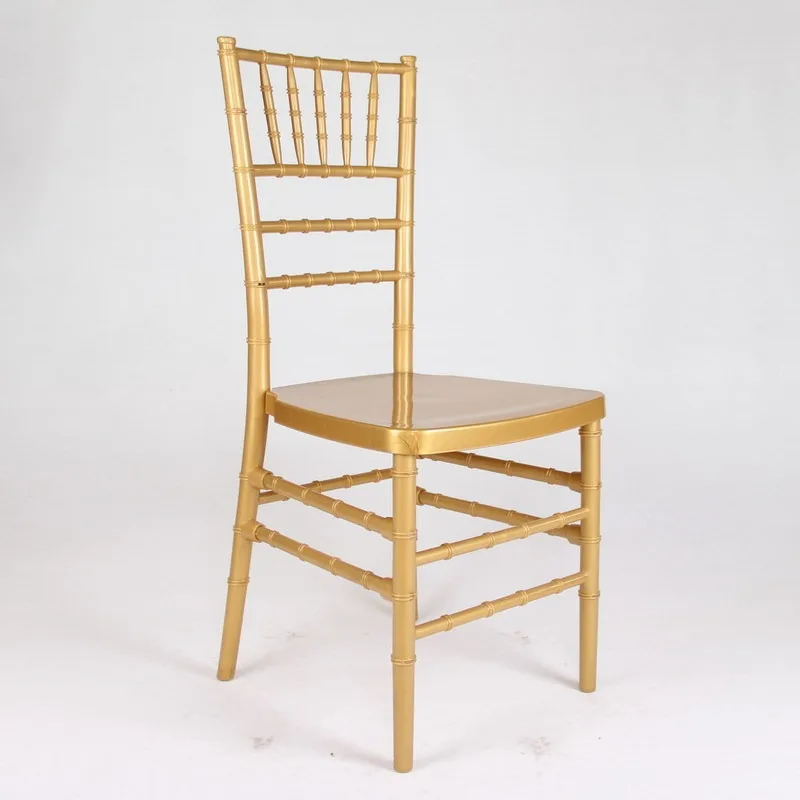 Wholesale clear resin chivari Tiffany transparent chair for wedding event