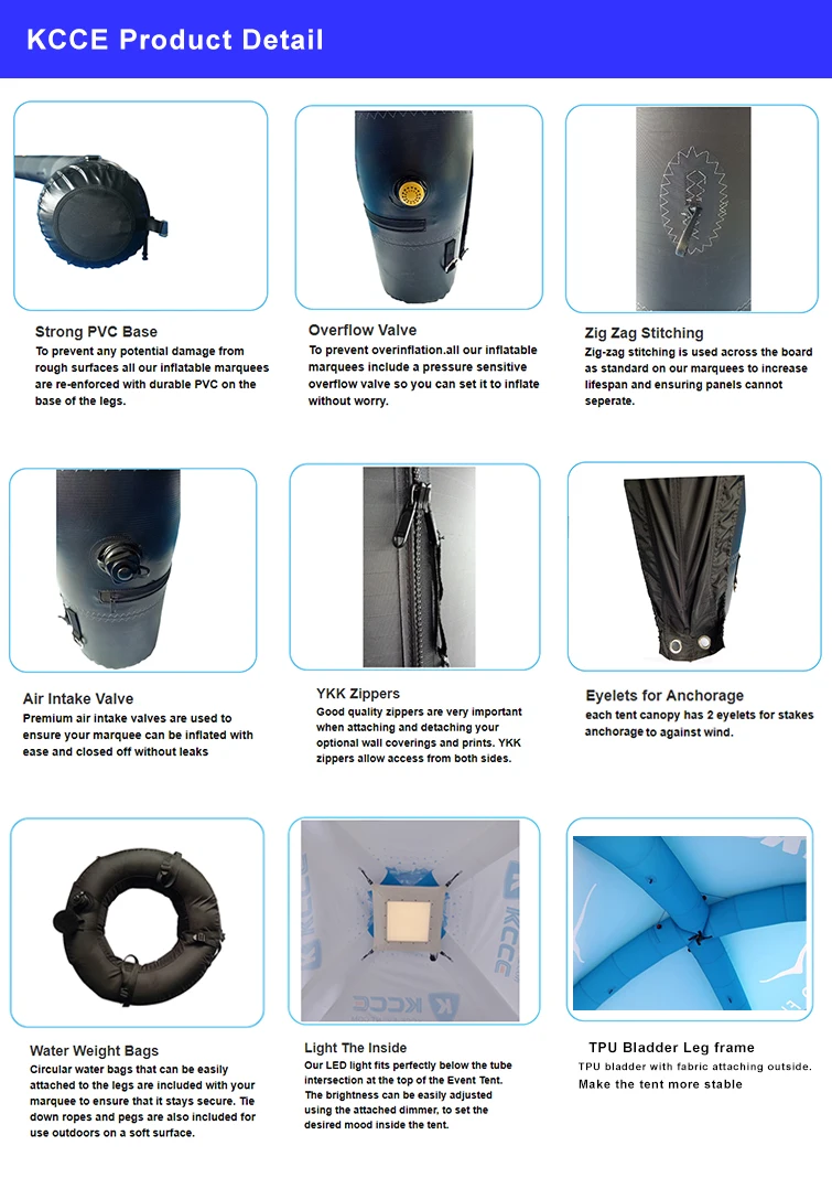 KCCE New Design Competitive Price Customized Printing  Spider Inflatable Tent cheese tent