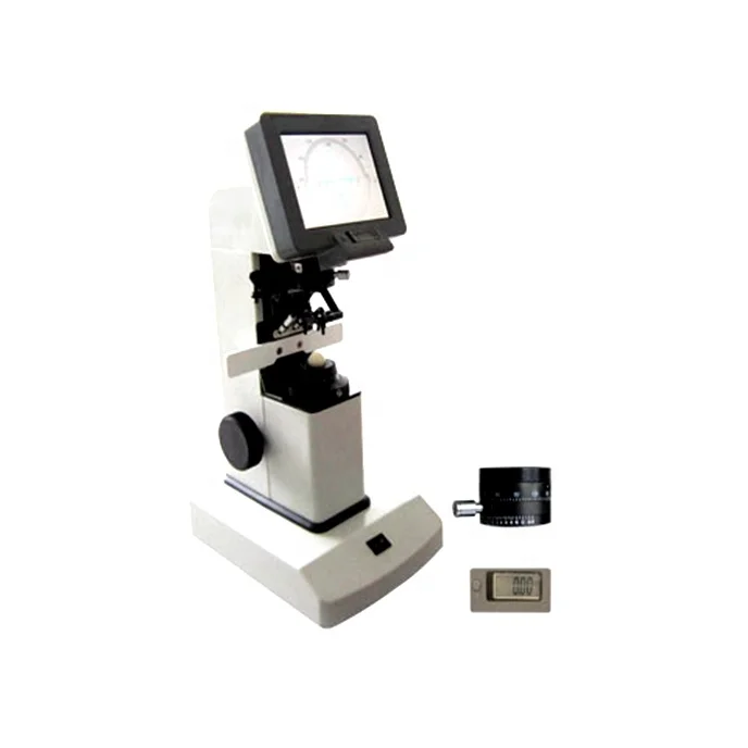 Portable manual lens meter ophthalmic optical focimeter