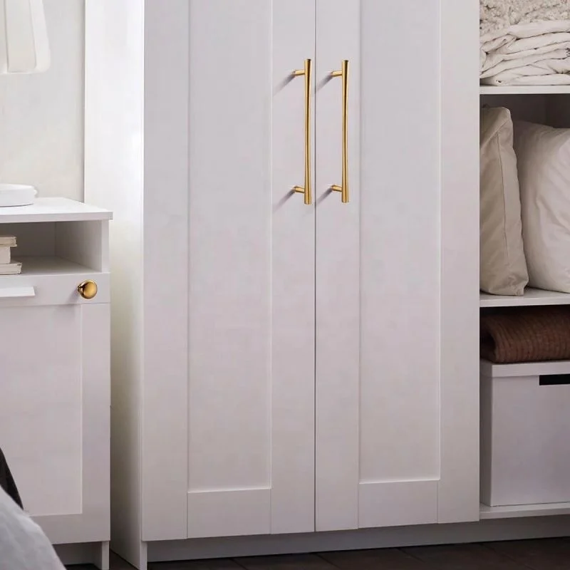 YONFIA 3680 Роскошная PVD Золотая мебель для кухонного шкафа ручка выдвижного ящика розовые золотые ручки гардероба двери