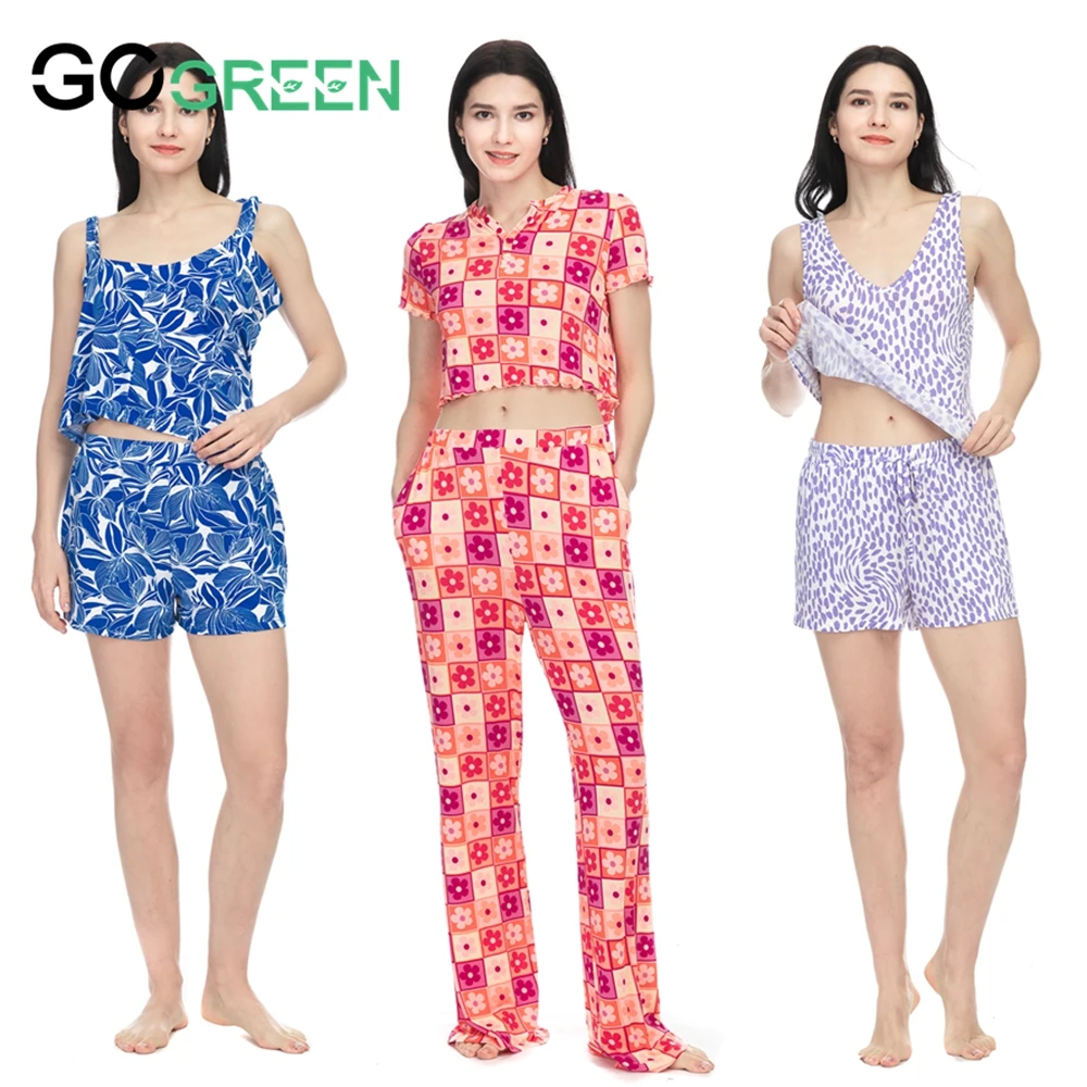 New Design Luxury Pjs Loungewear 2 Piece Grey Satin Silk Lingerie Sexy Women Sleepwear Pajamas Set