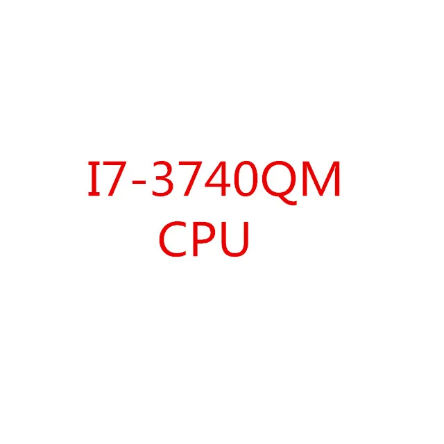 Laptop CPU I7-3740QM I7 3740QM SR0UV 2.7-3.7G/6M Official version scrattered pieces