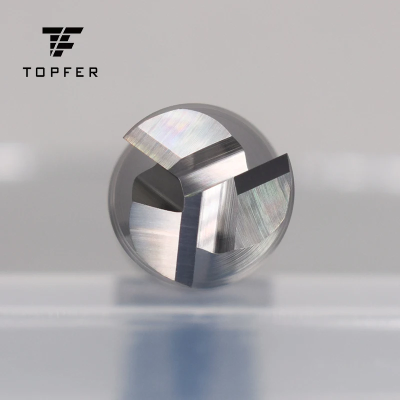 
Long Service life end milling cutter for aluminum 3 flute end mills with all different sizes 