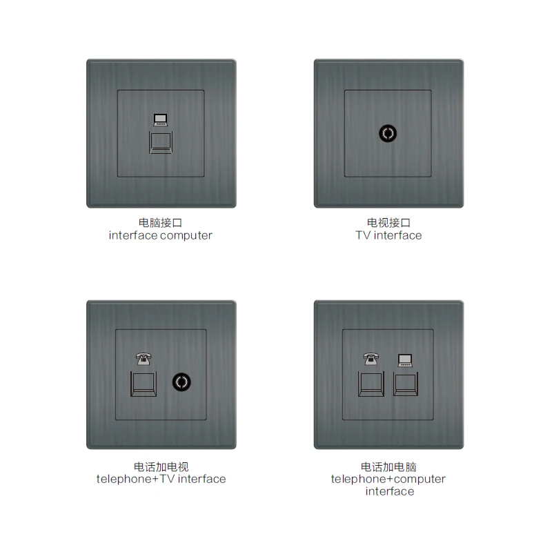 China Supplier  Voice Control 1/2/3/4 Gang  Power Smart Light White Way Touch No Neutral Wireless Wall Switches