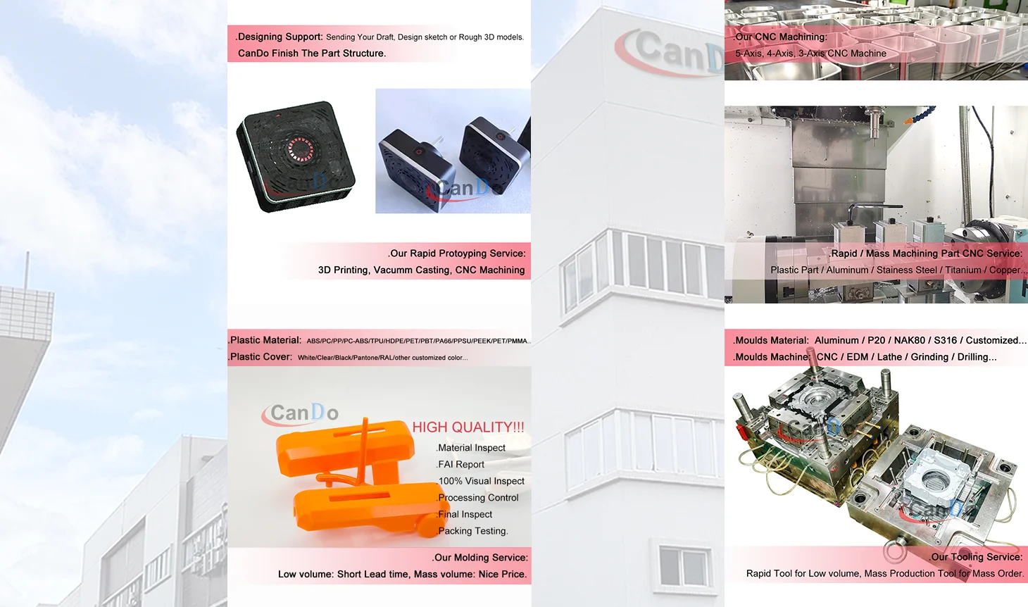 plastic molding parts