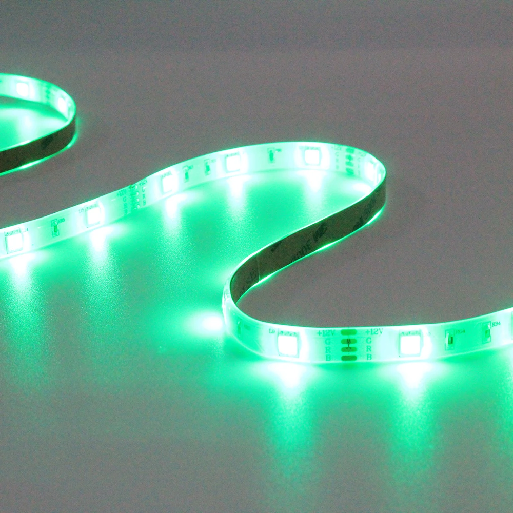 Dmx512 Strip Rgb Light 5M Waterproof Led 5054 5050 12V Flexible Tape 60 120Leds/M Brighter Than 5630 3528 Smd Fita Ribbon Lamp