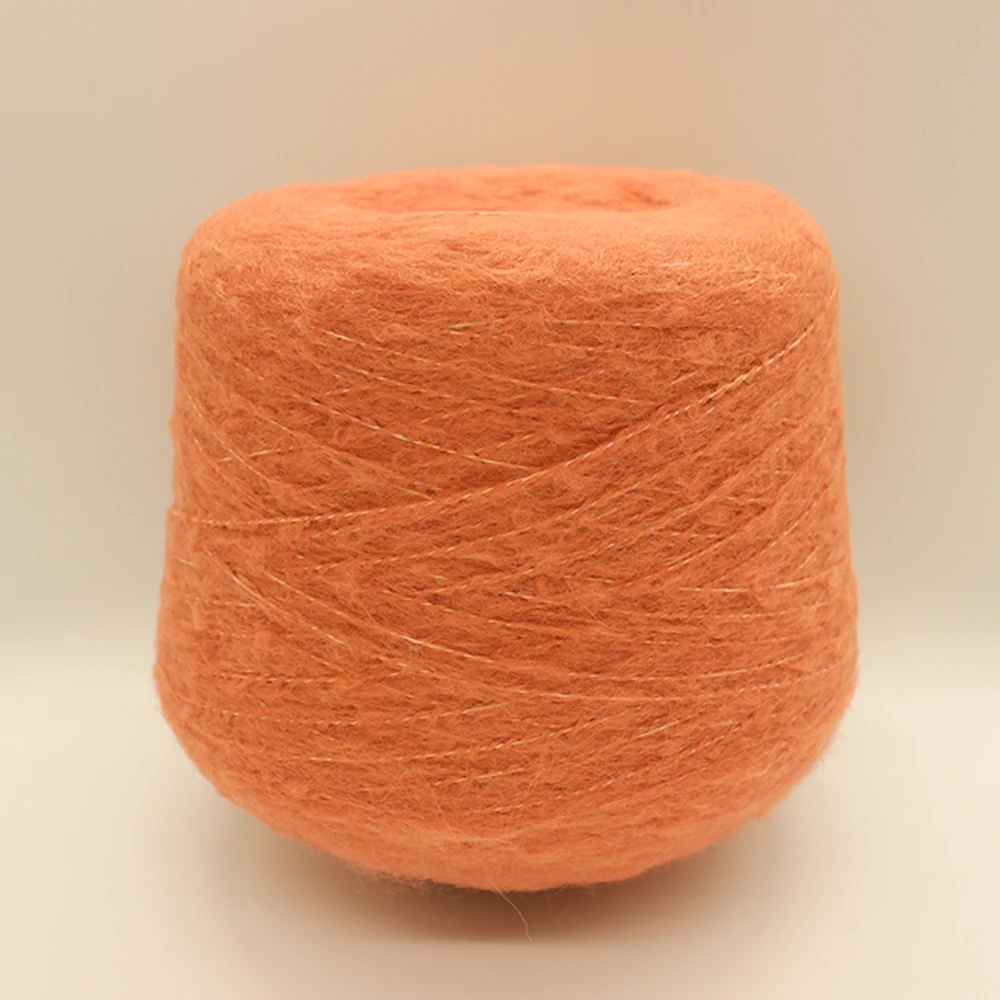 Manufacturer Wholesale Eco-Friendly And High-Density Microfiber Textured Wool Blend Napped Yarn