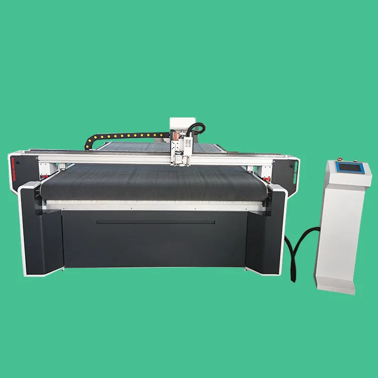 High quality carpet cutter floor mat vibrating knife cutting machine