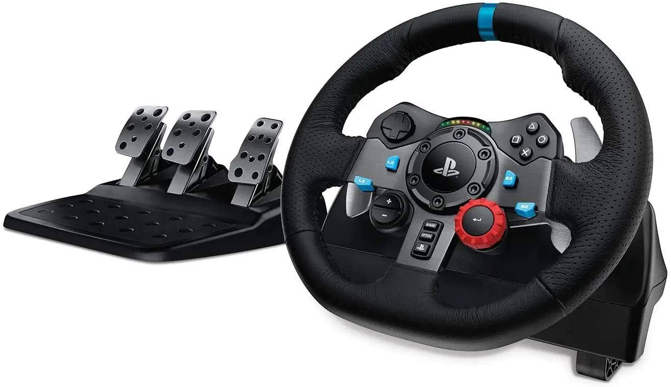 Гоночное рулевое колесо Logitech G29 с педалью управления logitech
