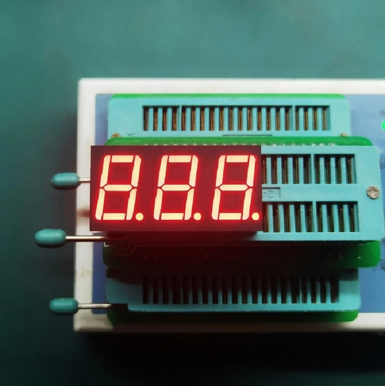 Factory Customized 0.56 inch 3 digit 7 segment common anode red digital timer with led display