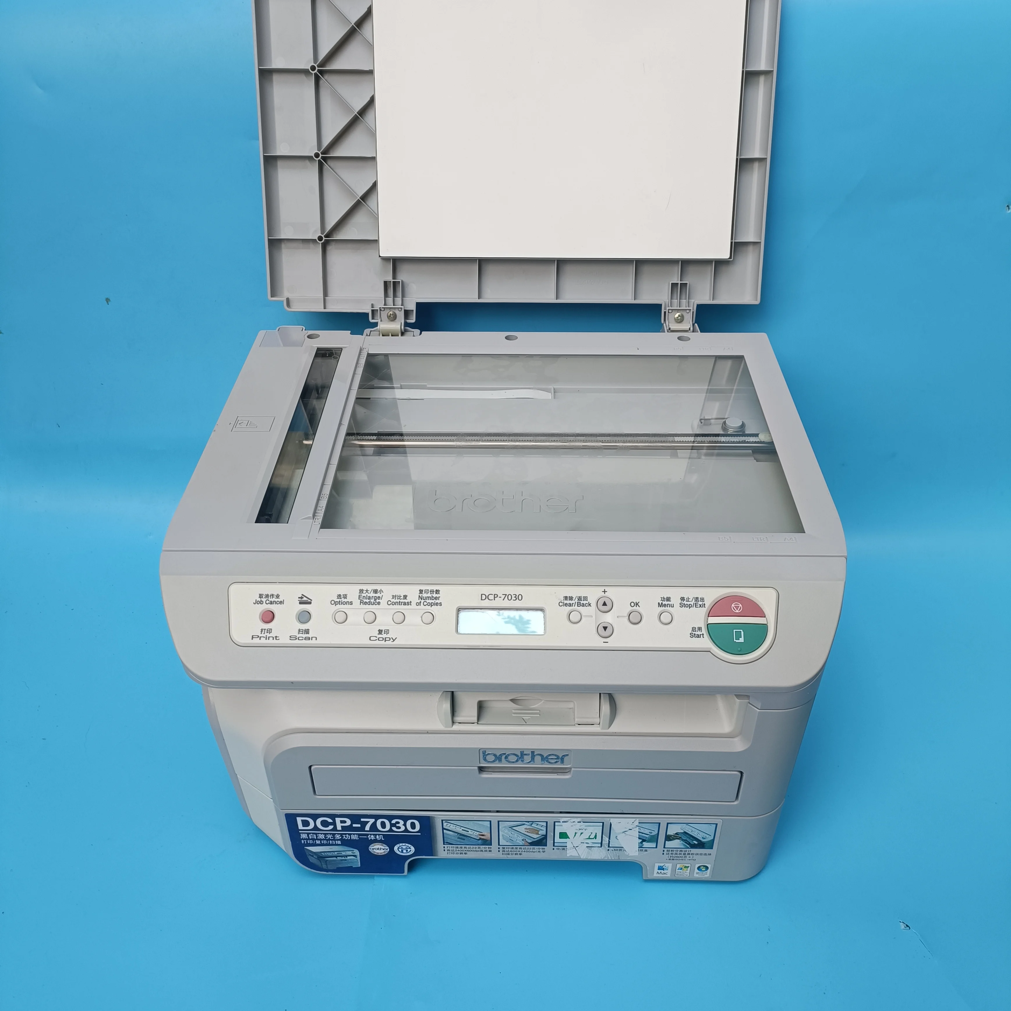 Second-hand brother brand laser black and white printing and photocopying scanning office household documents A4 wholesale machi