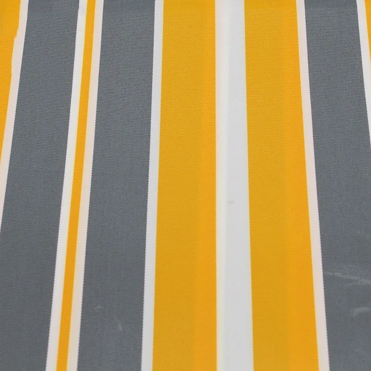 OEM ODM Service Provider white and red stripes awning fabric for canopes and chair