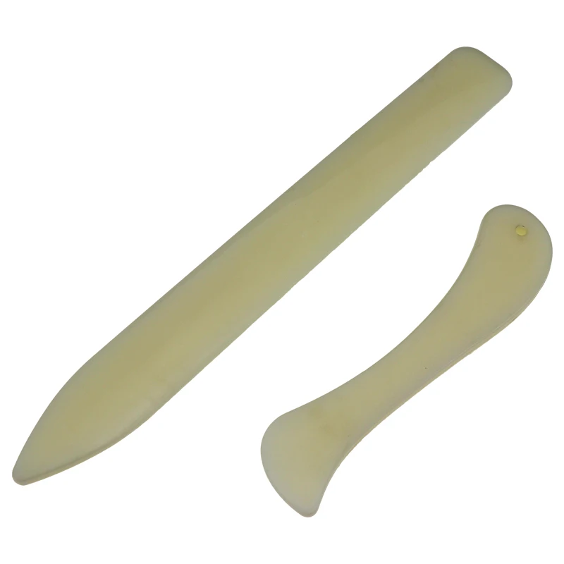 2pcs DIY handmade plastic bone folder to open the letter