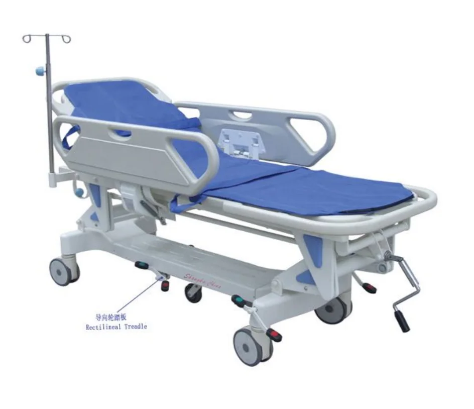 vetese Hospital professional equipment manual patient emergency transport stretcher trolley bed