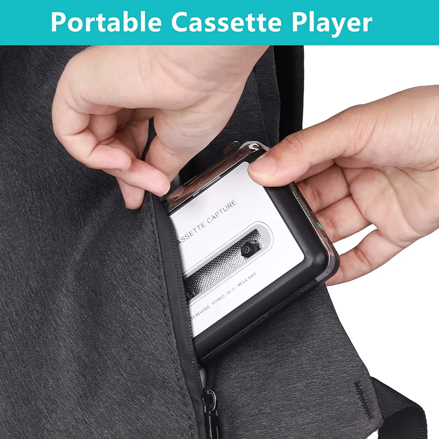 Новейший профессиональный аудио кассетный плеер магнитофон Walkman USB Кассетный в MP3