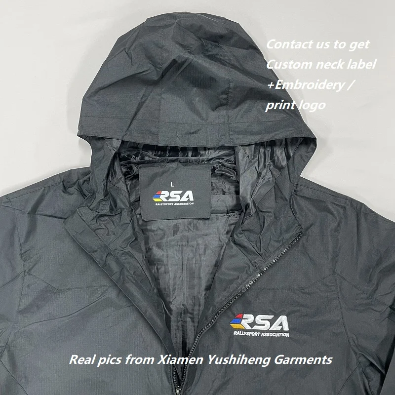 Rain Coat with custom logo windbreaker  gor tex jacket waterproof rain waterproof jacket man fishing jacket waterproof