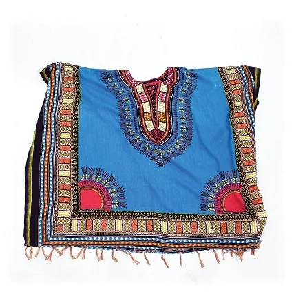 Unisex Tribal African Shirt Dress Men Women Dashiki Print Hippie Style kaftan 100% Cotton Ladies Custom Dashiki Shirt Wholesale