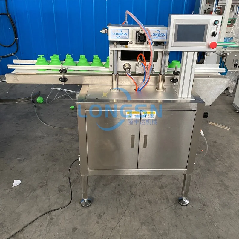 High accurate plastic jerry cans bottle neck cutting and trimming machine