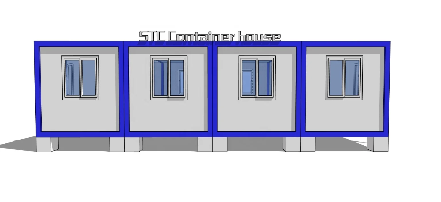Cheap 20ft modern container office tiny homes ready to ship other prefab houses