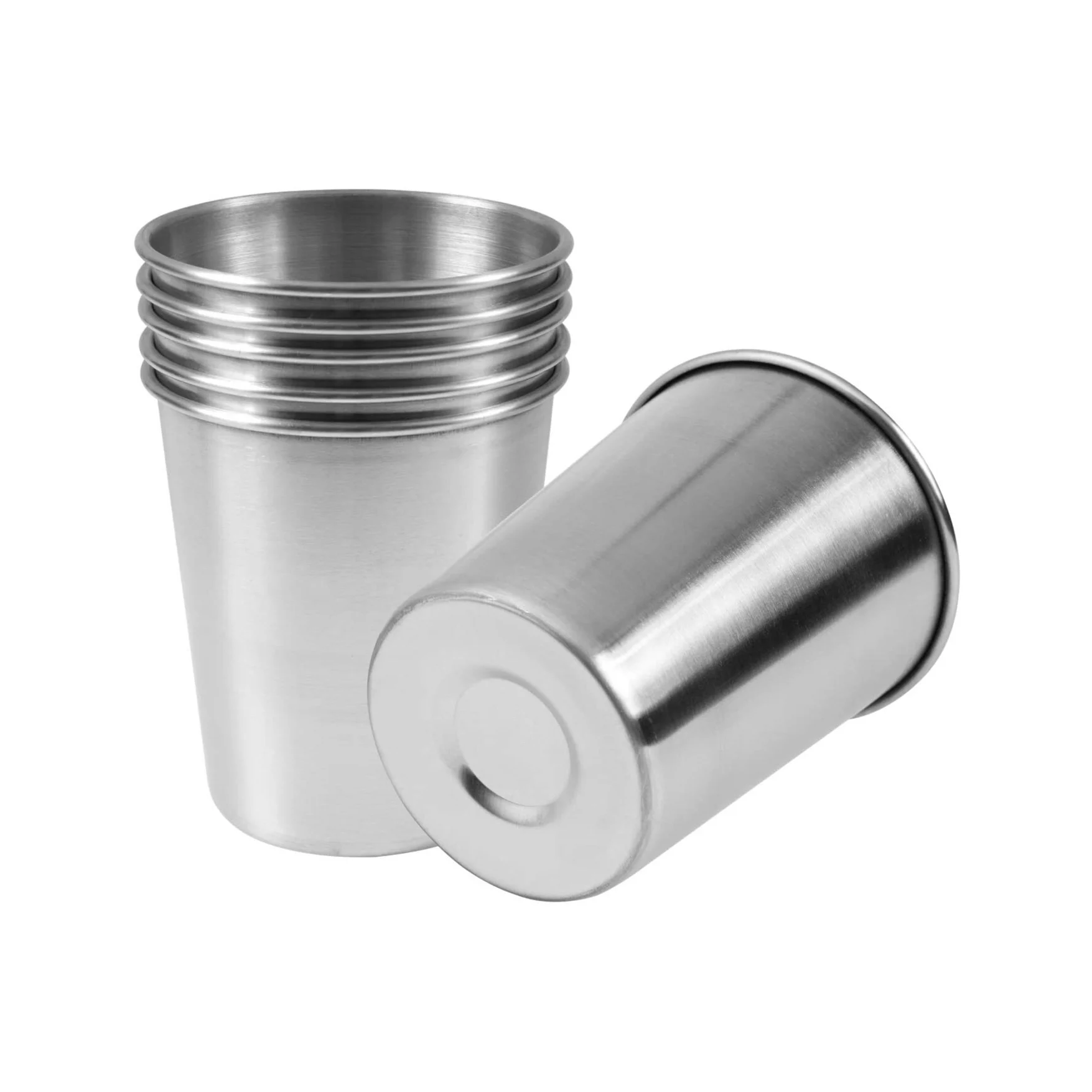 Hot Selling Stainless Steel Tumbler Cups 8oz Stackable Durable Drinking Insulated Coffee Cups For Home Picnic Office