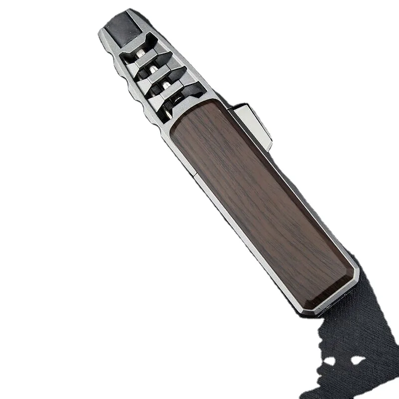 Windproof powerful blue jet flame refill gas gifts cigarette lighter encendedores