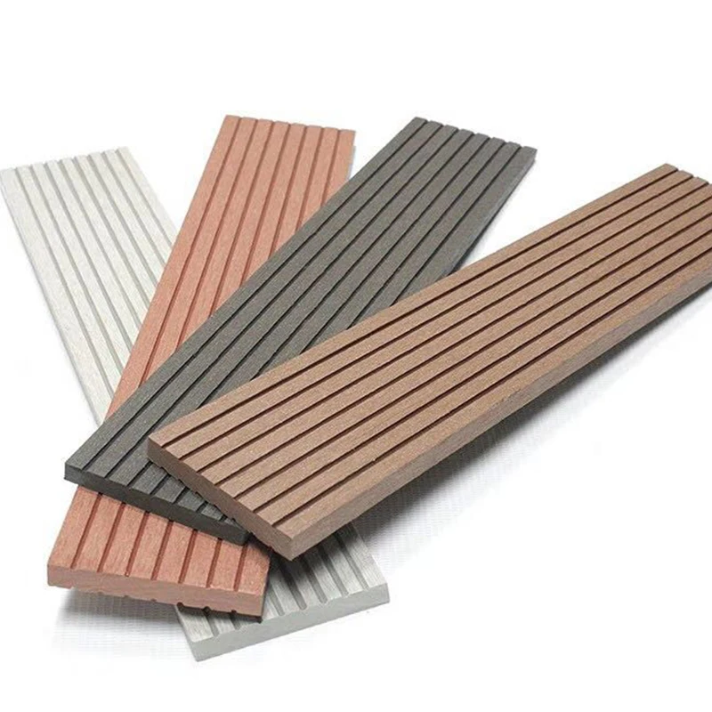 High quality new technology composite outdoor wpc wood waterproof decking