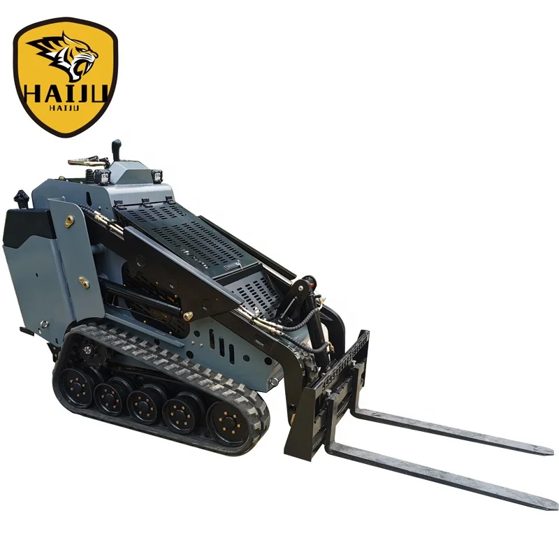 Rated Load 200kg And One Year Warranty Mini Skid Steer Loader In China