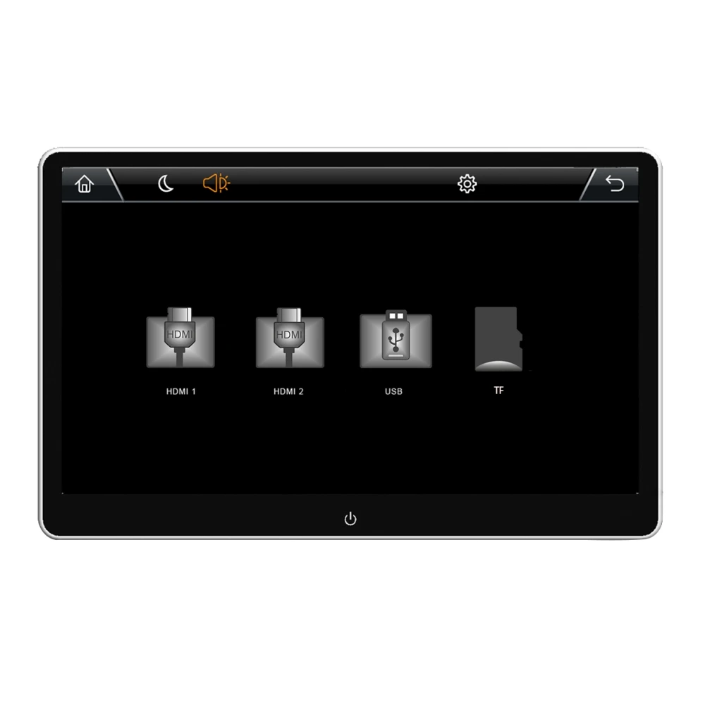 14 inch Newest 4K Android 12.0 Portable Car TV Rear Seat Headrest Monitor Entertainment Touch Screen MP5 Car Video Player