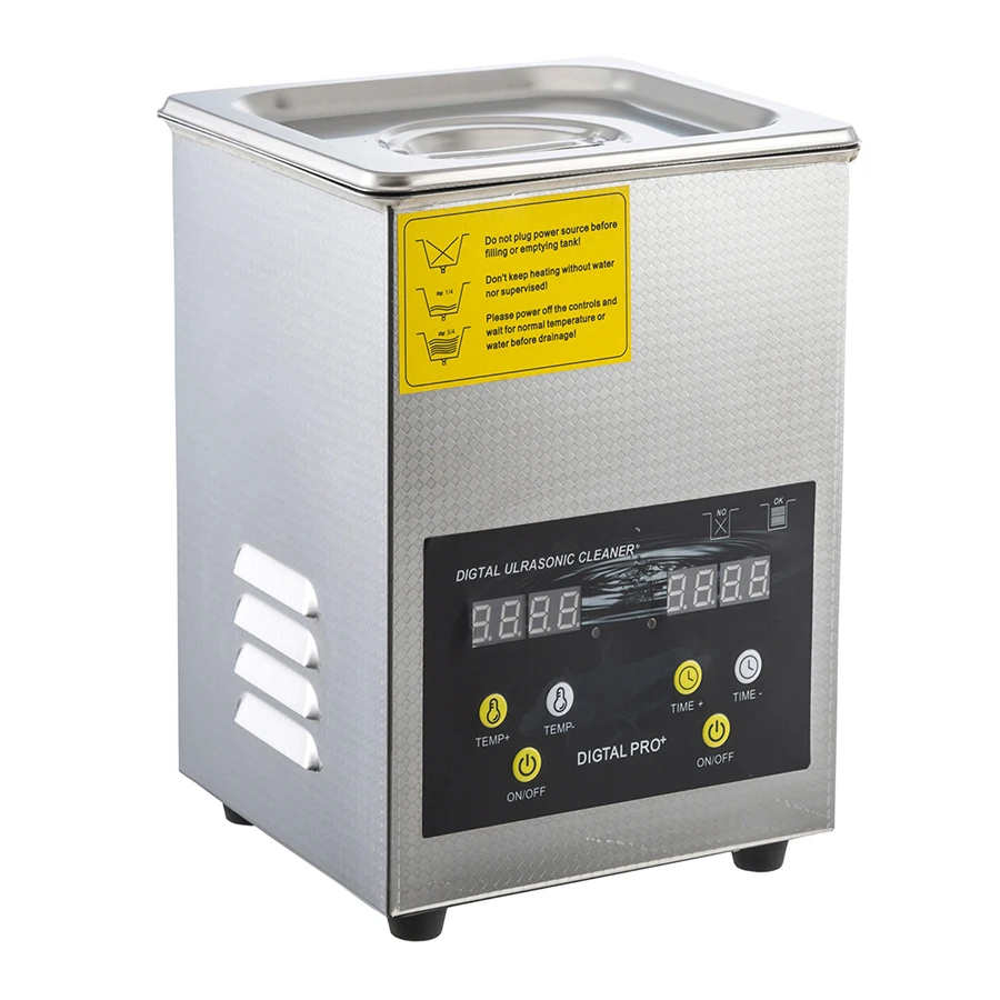 Manufacturers Provide  Coins Parts Mini Digital  Ultrasonic Jewelry  cleaner Machine 1.3L