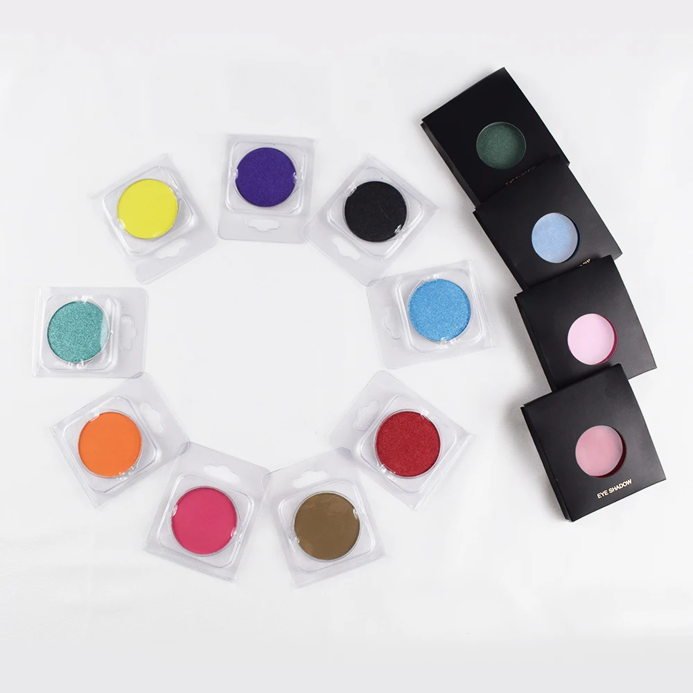 OEM Single 26MM High Pigment Eyeshadow Palette Private Label DIY Waterproof Colorful Eyeshadow Palette for Eye Makeup