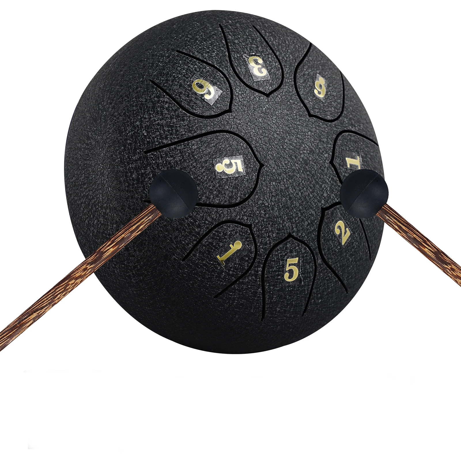 Mini Percussion Steel Tongue Drum 6/8/10/12/14 Inch Instruments For Kids Tank Drum Handpan Percussion With Bulge