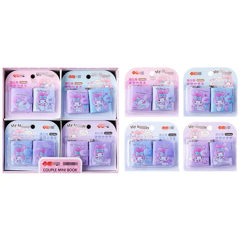 ODM Family Image Cartoon Mini Account Sharing Book Kuromi Melody Student Pocket Portable Notebook Stationery for Girls