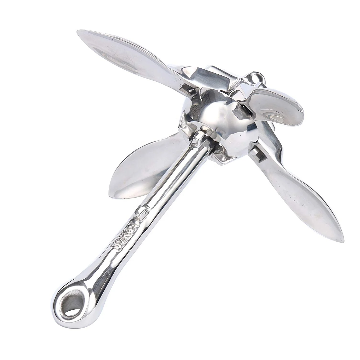Best Quality AISI 316 SS Jet Ski Fishing Boat Anchor Boat Umbrella Anchor