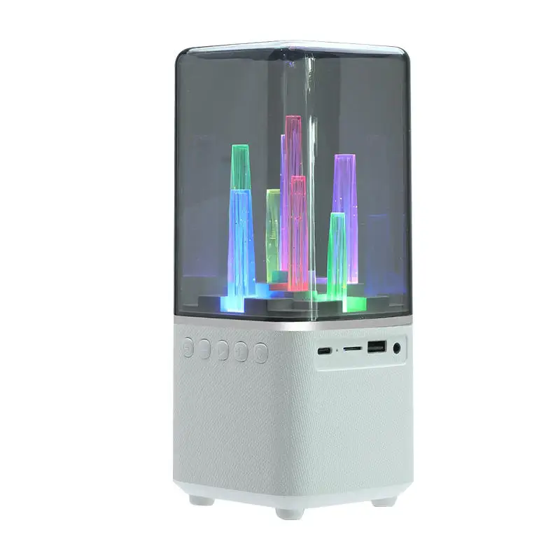New Hot Pulse Wireless Speaker Led Lights Powerful Sound Bt 5.0 Portable Deep Bass Colorful Speakers