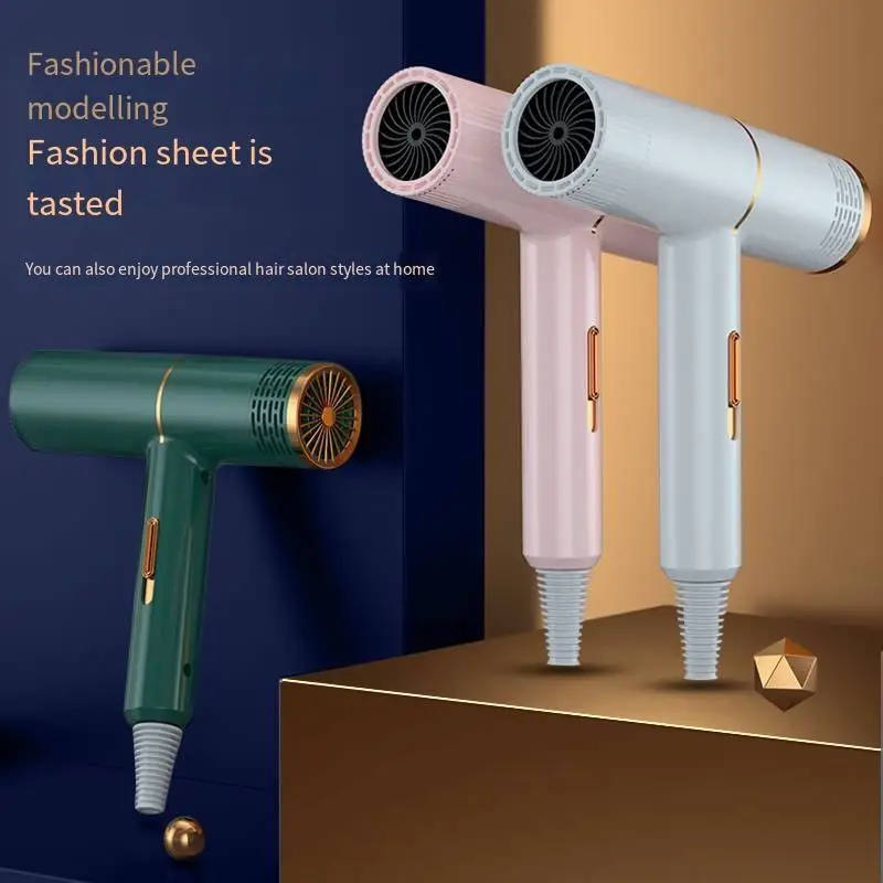 Discount Household High-power Hair Dryer Hair Salon Bathroom Multi-functional Hammer Negative Ion Hair Dryer