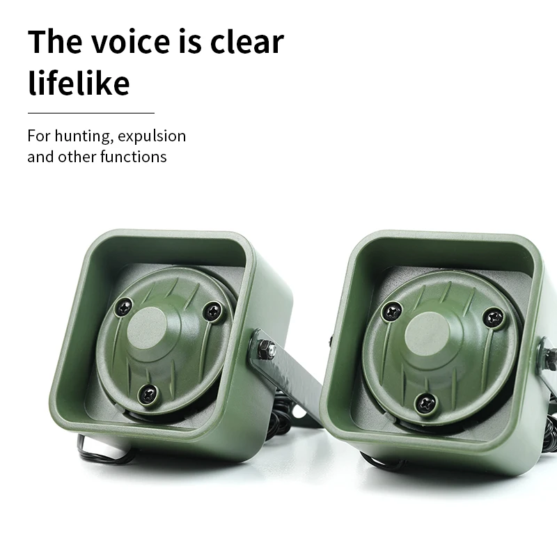 Factory Offer Outdoor and Sport Waterproof Sound Hunting Birds Duck Caller with Remote Control and Timer