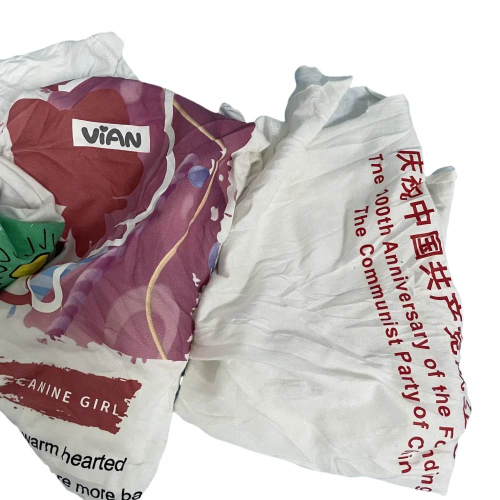 10KG 25KG Bales Cotton rag used clothes Textile Industrial Cotton   Recycled Cotton Cloth rags