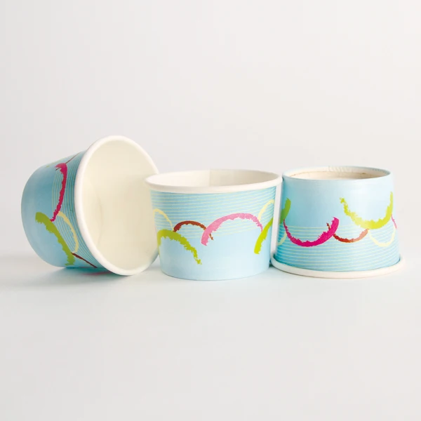 Disposable Customized 3.5oz Paper Ice Cream Cup