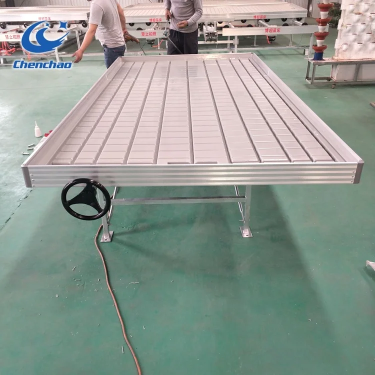 Ebb And Flow Rolling Benches EBB And Flow Growing System Rolling Benches With Trays