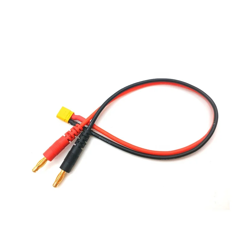4.0mm Banana Plug to XT30U Male Charging Cable 16AWG Wire RC Lipo Battery Car Airplane Imax B6 Charger