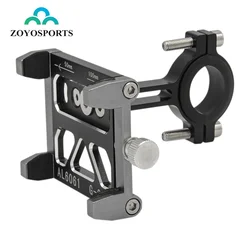 ZOYOSPORTS для мобильных телефонов от 3 5 до 7 дюймов велосипедный металлический держатель телефона с четырьмя