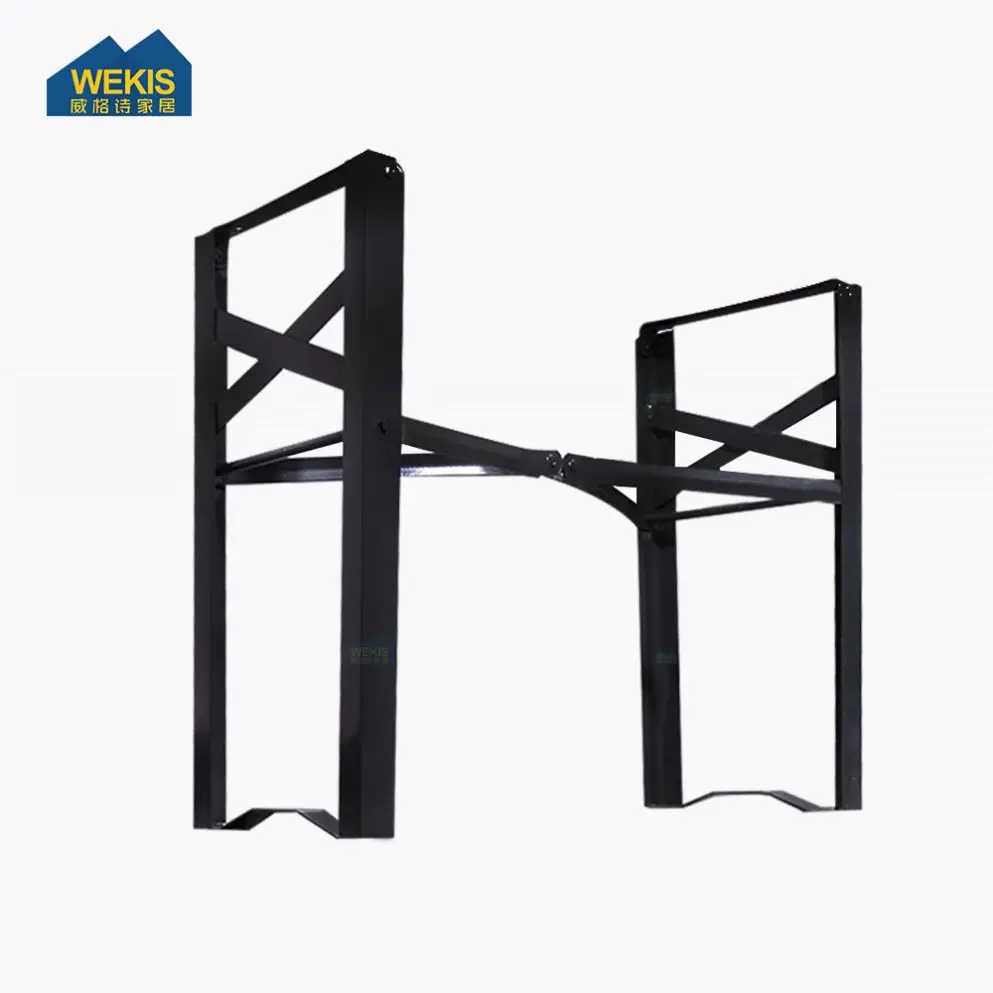 WEKIS Wholesale Cheap Outdoor Beer Holder Garden Folding Dining Table Wooden Folding Beer Pong Table Set For Event Party