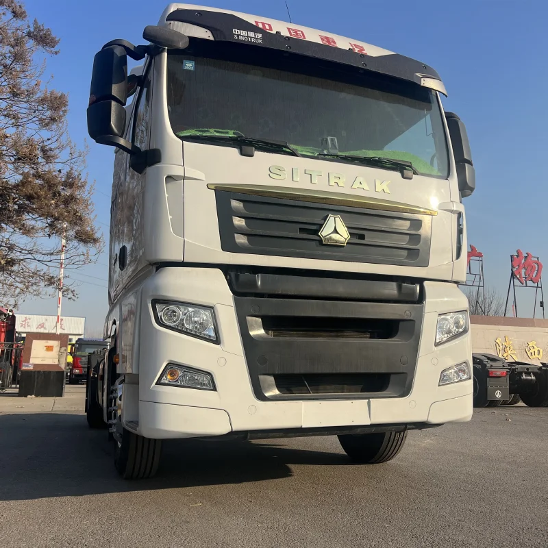 Высококачественная тягач используется sitrak 540 Шланг л.с. 4x2 6 колесный грузовик б/у для продажи