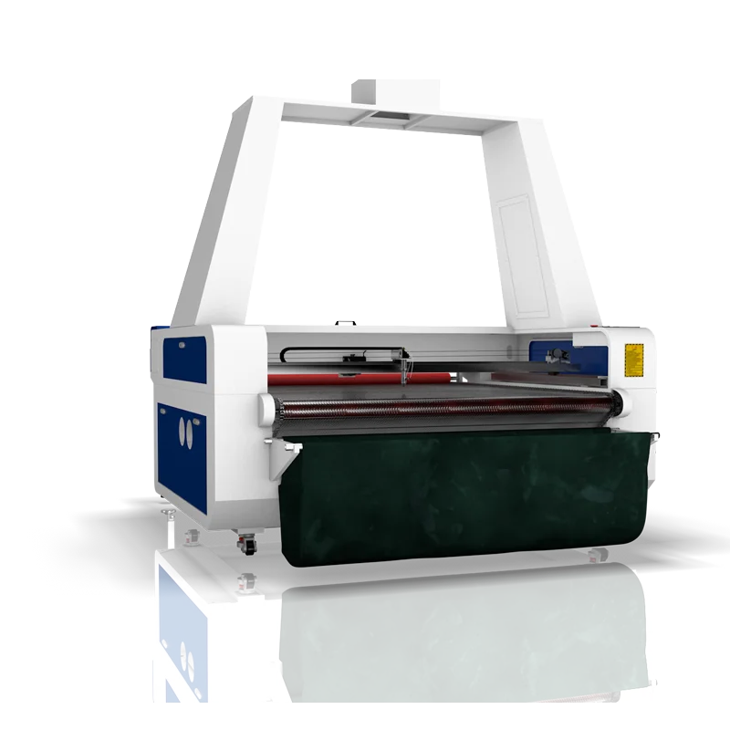 CCD visual positioning system LM-1610 Co2 fabric laser engraving cutting machine for cotton cloth